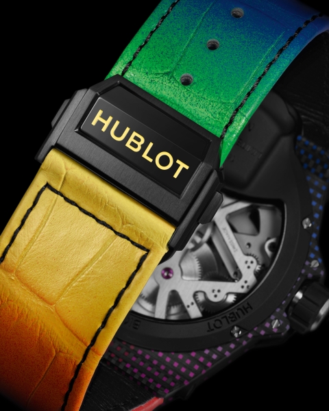 Hublot представили часы MP-09 Tourbillon Bi-Axis Rainbow 3D Carbon